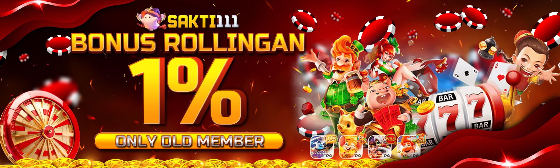 BONUS ROLLINGAN 1%