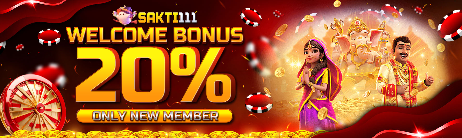 BONUS NEW MEMBER 20%
